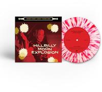 Hillbilly Moon Explosion – Chick Habit – Vinyle 7" coloré rouge et blanc
