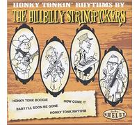 Hillbilly Stringpickers - Honky Tonkin' Rhythms By The Hillbilly Stringpickers (7inch, 45rpm, EP, PS)