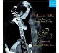 HILLE PERL - CONCERTI CD 14 TRACKS TELEMANN/PFEIFFER/GRAUN CHAMBER MUSIC NEUF