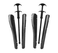 HILLHOME 2 Paires 4 Feuilles Embauchoirs de Bottes Forme-Tiges de Bottes 5 Tailles en une 8/10/12/14/16 pouces (20,3/25,4/30,5/35,6/40,6 cm) pour Bottes Hautes Montantes jusqu'au Genou Excellent