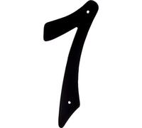 HIllman 841630 - Clou noir - En fonte d'aluminium - Numéro de maison 7-10,2 cm