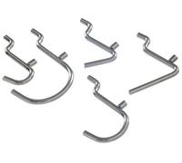 Hillman Le groupe 592803 1/8 Peg utilitaire Crochet Assortment592803, Zinc, 1/8 Peg 26-pack
