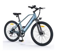 HillMiles E Bike, Trekking e-bike avec capteur de couple et freins hydrauliques, 36V 13AH batterie amovible jusqu'à 100KM, 25 km/h, Mile Trail