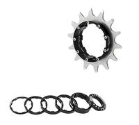 HillMiles MTB Roue Libre de vélo à Vitesse Unique 12/13/14/15/16/17/18/19/20/21/22T Cassette à Vitesse Unique avec entretoise
