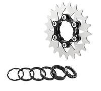 HillMiles MTB Roue Libre de vélo à Vitesse Unique 12/13/14/15/16/17/18/19/20/21/22T Cassette à Vitesse Unique avec entretoise