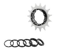 HillMiles MTB Roue Libre de vélo à Vitesse Unique 12/13/14/15/16/17/18/19/20/21/22T Cassette à Vitesse Unique avec entretoise