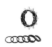 HillMiles MTB Roue Libre de vélo à Vitesse Unique 12/13/14/15/16/17/18/19/20/21/22T Cassette à Vitesse Unique avec entretoise