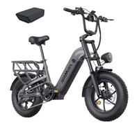 HillMiles Vélo Électrique Adulte, Autonomie120/250km,1968Wh,Charge150 kg