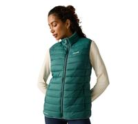 Hillpack Femme Doudoune sans manches légère chaude matelassée, bleu glace, 38 FR