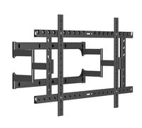 HILLPORT Ultra Fin 27 mm Support Mural TV 55-120 Pouces Bras Television Orientable et Inclinable Support 80 kg VESA 1000 x 600 mm DY1020L