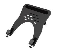 HILLPORT XY360B Bras de moniteur pour ordinateur portable Tablette Blanc 10-16" VESA 75 mm et 100 mm Plaque de montage avec patin coulissant Noir