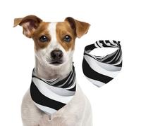 Hills and Oceans Écharpe pour animal domestique - Bandanas pour chien - Pour le printemps et l'été - En coton doux - Accessoires réglables pour petites, moyennes et grandes tailles