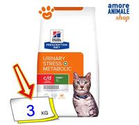 Hills Chat Prescription Diet C/D Urinaire Stress + Métabolique Chats 1,5/3 Kg