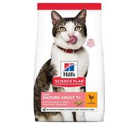 HILL'S-Croquette pour chat mature light au poulet Hill's - 1,5 kg