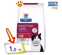 Hills Croquette Prescription Diet I/D Soins Digestifs Pour Chats 1,5/8 Kg