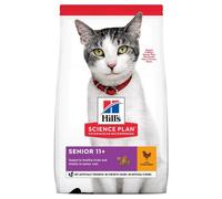 HILL'S-Croquettes pour chat senior au poulet Hill's - 3 kg