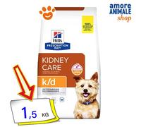 Hills Dog Prescription Diet K/D Original Nourriture Sèche Pour Chiens 1,5/12 Kg