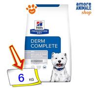 Hills Dog Prescription Diet Mini Derm Aliment Sec Pour Chiens 6 Kg