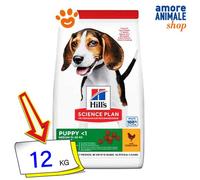 Hills Dog Science Plan Puppy Medium Poulet Croquettes Chiens 2,5/12 Kg