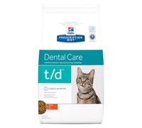 Hill's Pet Nutrition Prescription Diet Dental Care T/D Feline Au Poulet 1,5kg
