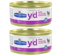 Hills Feline Chat Prescription Diet y/d Aliment 2x156 g