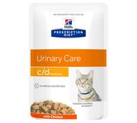 Hill's veto c/d chat poulet 12x85g