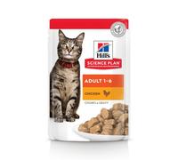 HILL'S-Pack de sachets pour chat 4 saveurs Hills - 12 x 85 gr