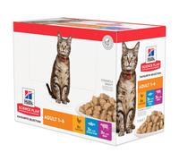 HILL'S-Pâtée féline adulte multipack 12 x 85 g