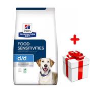 Hill's Pet Nutrition Prescription Diet Food Sensitivities D/D Canine Canard Et Riz 12kg