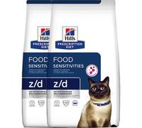 Hill's Pet Nutrition Prescription Diet Z/D Food Sensitivities Croquettes Chat 2x6kg Promo Pack