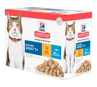 Hill's Pet Nutrition Science Plan Feline Mature Adult 7+ Classic Selection 12x85g