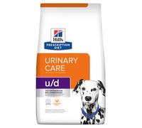 HILL'S Prescription Diet Canine U/D Urinary Care Nourriture pour chiens spécifique problèmes urinaires 2 x 10 kg