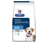 Hill's Prescription Diet D/D Sensitivities pour chien au canard et au riz 4Kg