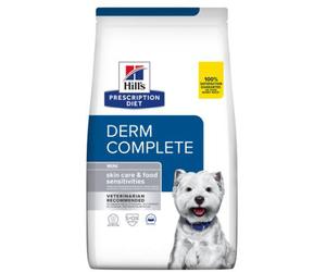 Hill's Prescription Diet Derm Complete Mini Croquettes Pour Chien Peau/Allergies Alimentaires 6kg