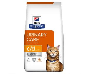 Hill's Prescription Diet Feline C/D Multicare Urinary Care Croquette Poulet 1,5kg