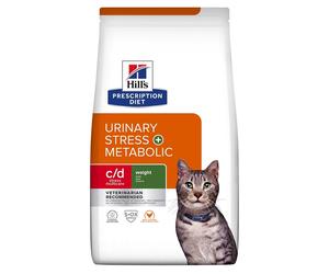 HILL'S Prescription Diet Feline c/d Urinary Stress + Metabolic 8 kg