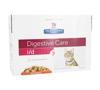 Hill's Prescription Diet Feline I/D Digestive Care Aliment Humide Poulet 12 x 85g
