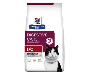 Hill's Prescription Diet Feline I/D Digestive Care Croquettes Poulet 1,5kg
