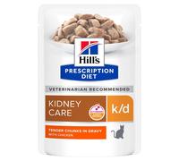 Hill's Prescription Diet K/D Féline Au Poulet 12x85g