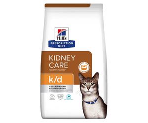 Hill's Prescription Diet Feline K/D Kidney Care Croquettes Thon 1,5kg