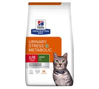 Hill's Prescription Diet C/d Urinay Stress + Metabolic Croquettes Pour Chat Au Poulet 3kg