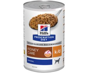 Hill's Prescription Diet K/D Kidney Care Aliment Chien 12x350g