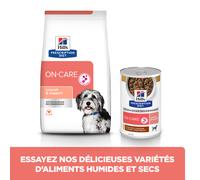 Hill's Prescription Diet ON-Care Croquettes pour Chien au Poulet Sac de 1,5kg