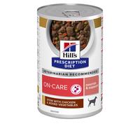 Hill's Pet Nutrition Prescription Diet On-Care Ragoût Canine Poulet Et Légumes Boîtes 12x354g