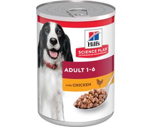 Hill's Science Plan Adult Nourriture Humide Chien Poulet 12x370g