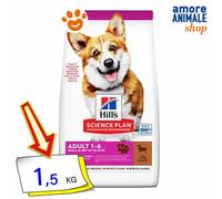 Hills Science Plan Adult Petit Mini Agneau Et Riz Nourriture Sec Chiens 1,5 KG