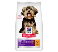 Hill's Science Plan Adult Sensitive Stomach & Skin S&M Croquettes Pour Petit Chien Au Poulet 6kg