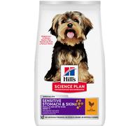 Hill's Science Plan Adult Sensitive Stomach & Skin Small & Mini Croquettes Au Poulet Petit Chien 3kg