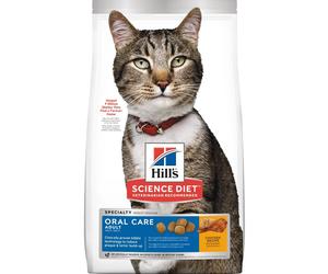 HILL'S Science Plan Cat Adult Dry Chicken Oral Care 7 kg