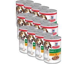 Hill's Science Plan Chiot Santé Et Croissance Au Poulet 12x370g